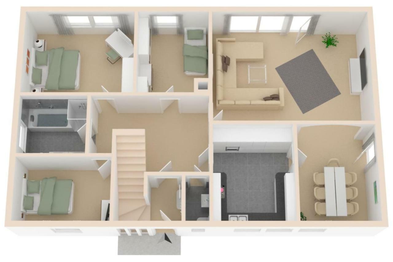 Tolle 125M² Erdgeschosswohnung Im Einzelhaus Kaltenkirchen Εξωτερικό φωτογραφία